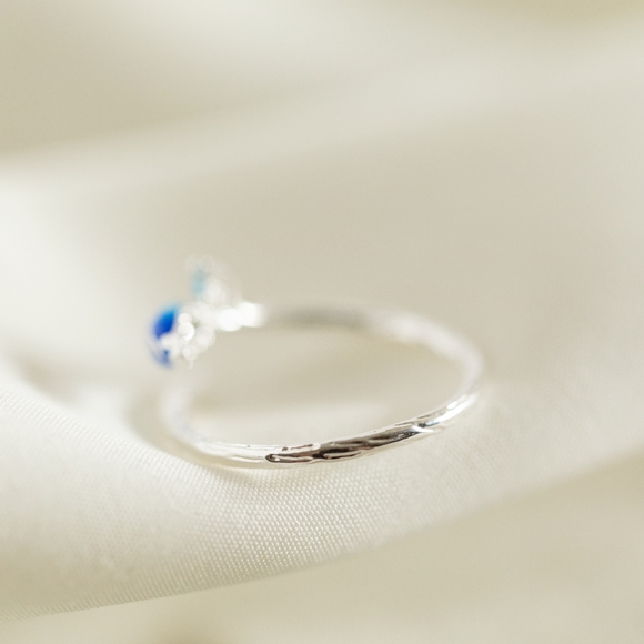 Bohemian Floral Ring (S925) - Picture 5 of 7